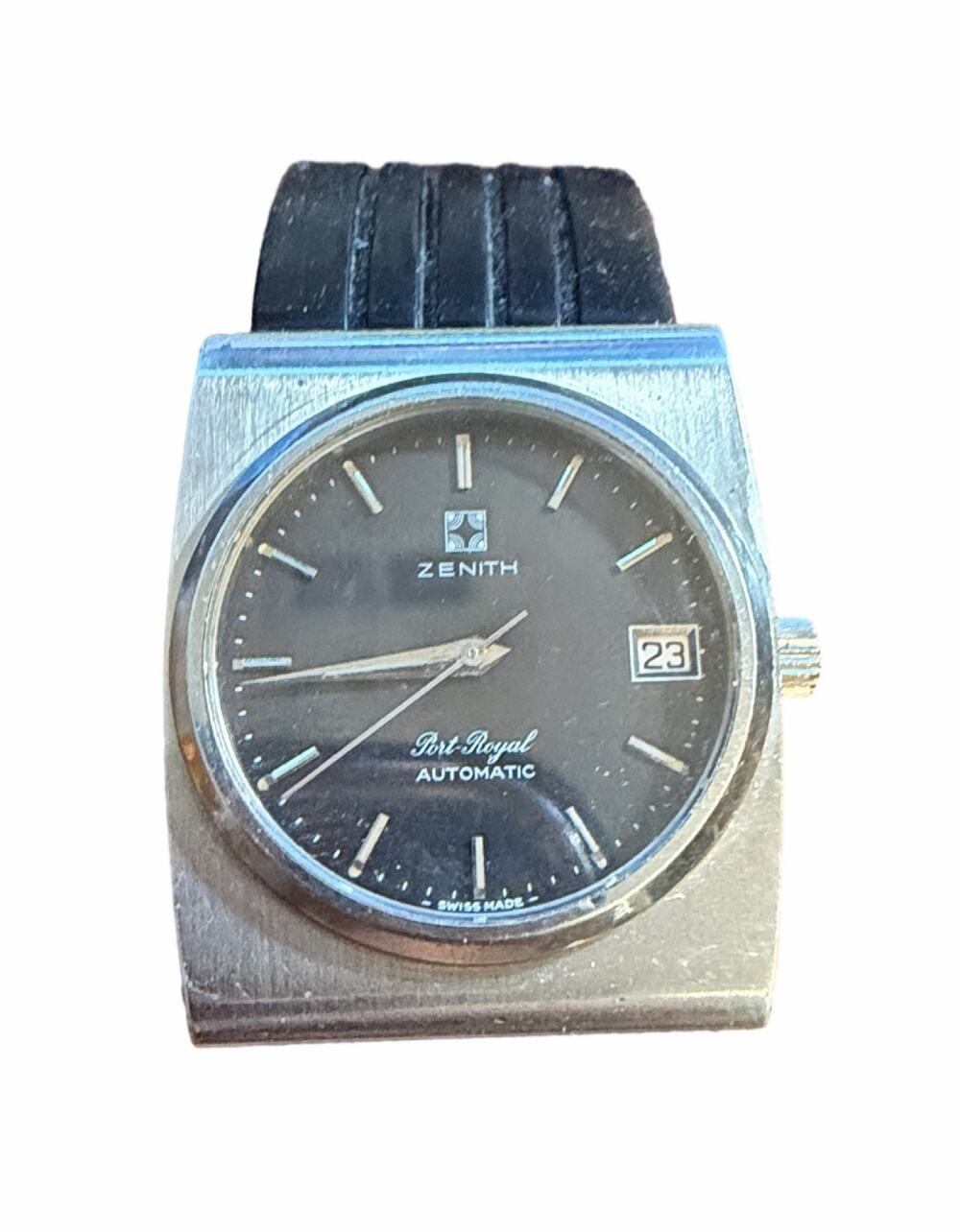 Zenith Port Royal V Automatic Men's Watch Black Dial Stainless Steel